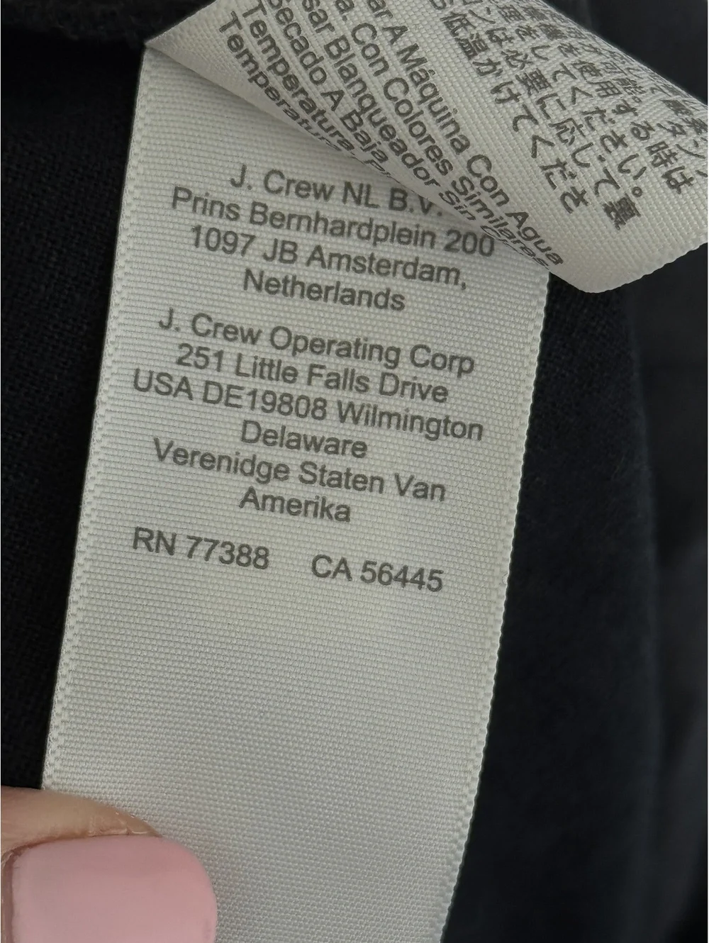 J.Crew Factory Linen Cotton Drawstring Pants Black Pull On Size 6 AW839
